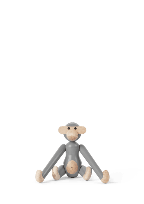Hovedbilde Kay Bojesen apekatt grå mini