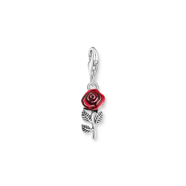Hovedbilde Thomas Sabo Rose med rød ...