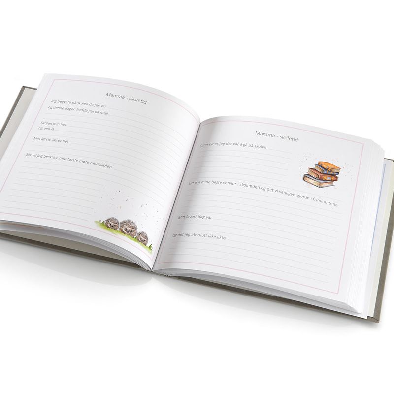 Lille meg og min familie minnebok