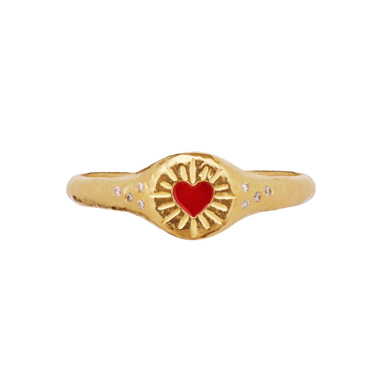 Maanesten Hayali forgylt ring 