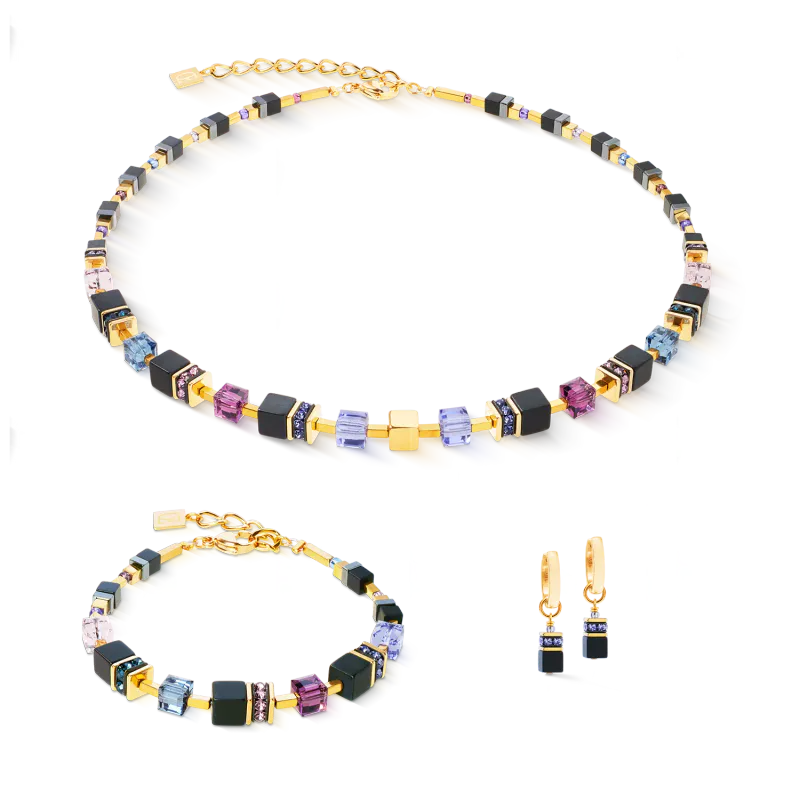 Cæur De LionPrecious Classic necklace Blue Moon gold