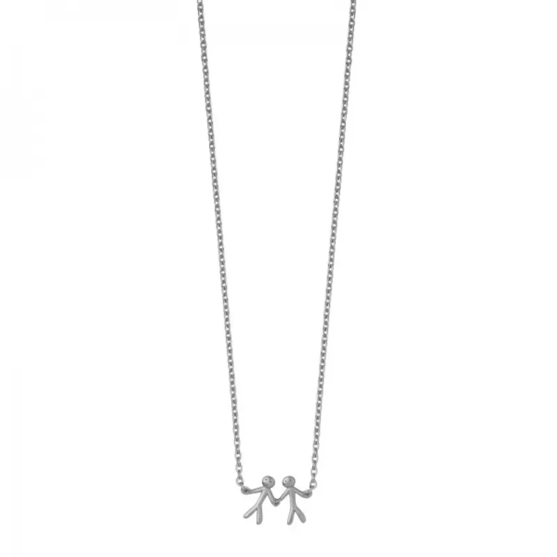 Together - My love necklace - silver