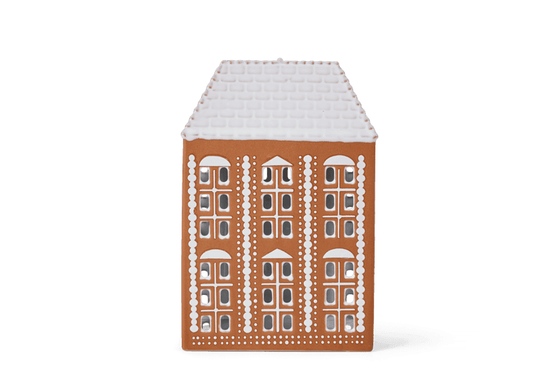 Kähler Hammershøi Pepperkakehus lyshus stort