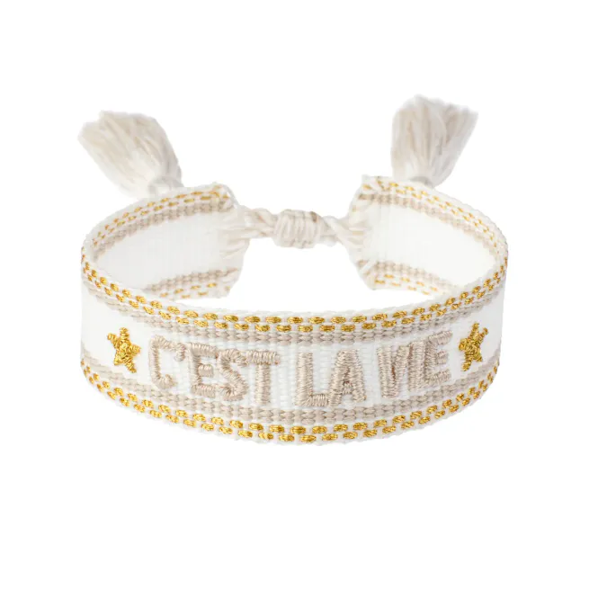 Hovedbilde DARK Vevd vennskaps armbånd ...