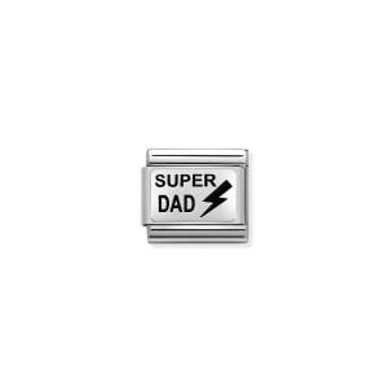 Nomination Super Dad Links i stål