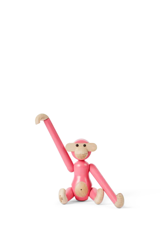 Kay Bojesen apekatt rosa mini