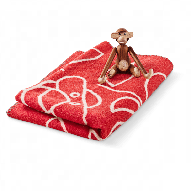 Kay Bojesen Tekstiler Pledd Rødt