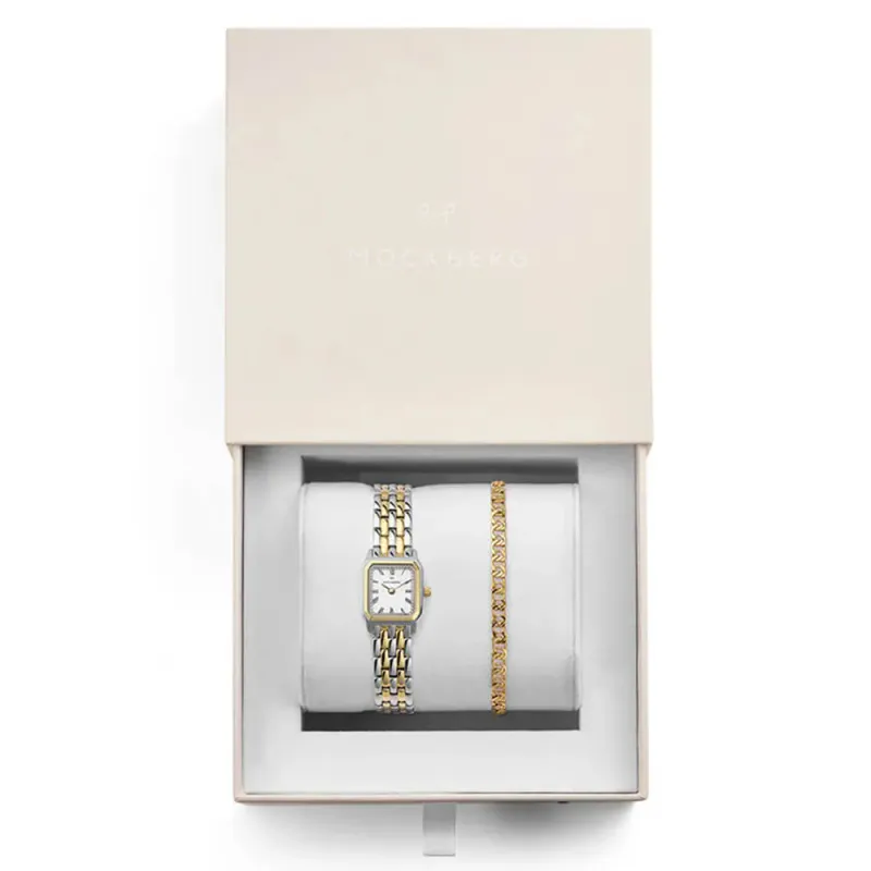 Mockberg Classic Square  to farget med armbånd