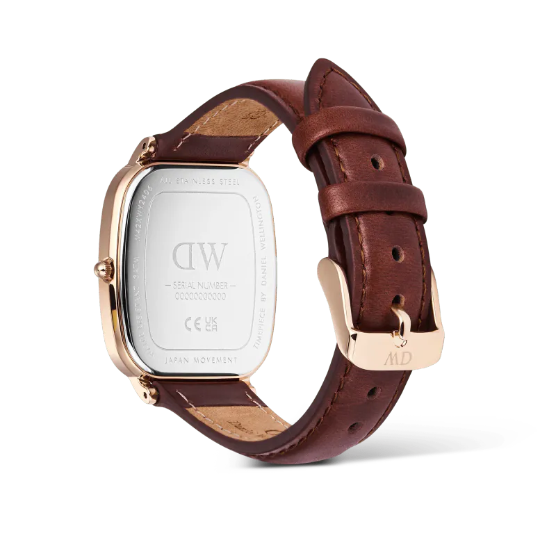 DW Vintage Marlon Sheffield 36x32 mm Brun