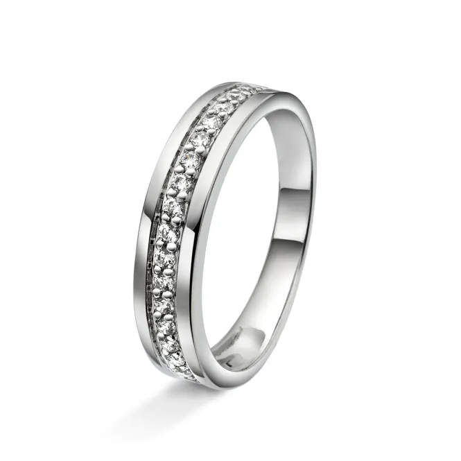 Hovedbilde Amore giftering ring i hvitt ...