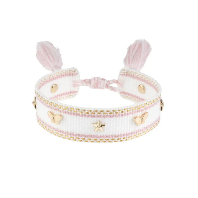 Hovedbilde DARK Vennskaps armbånd lyse ...