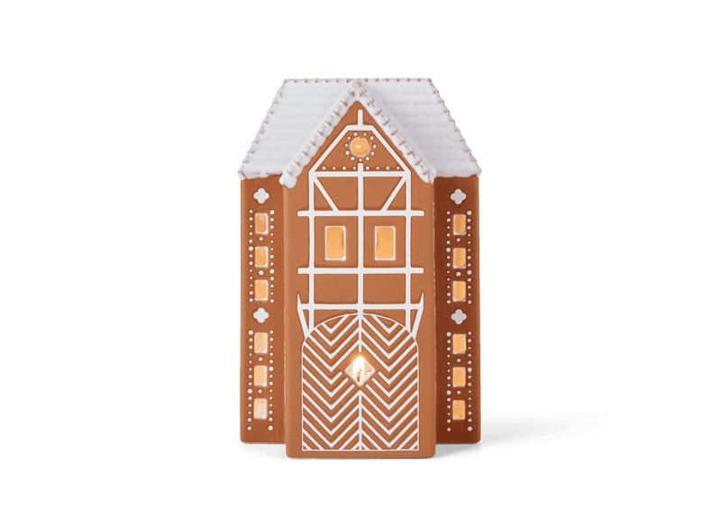 Kähler Hammershøi Pepperkakehus lyshus stort