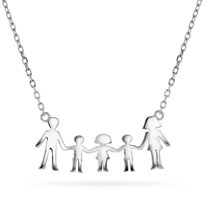 Hovedbilde Familie - Smykke mor, far, en ...