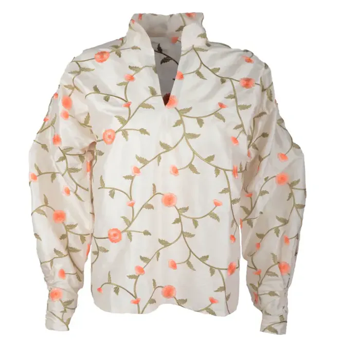 Hovedbilde Bunadskjorte Piz Sion silke, ...