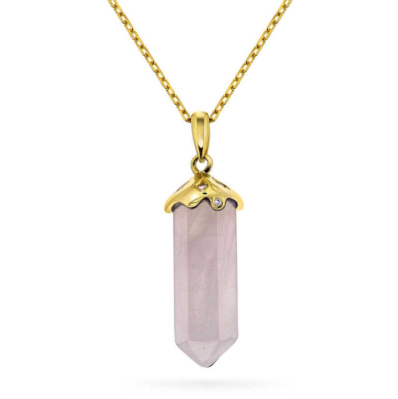 Serenity Intuition Pendelsmykke rosenkvarts 