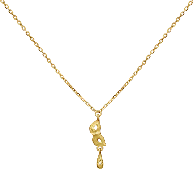 Hovedbilde Maanesten Romeo kjede forgylt ...