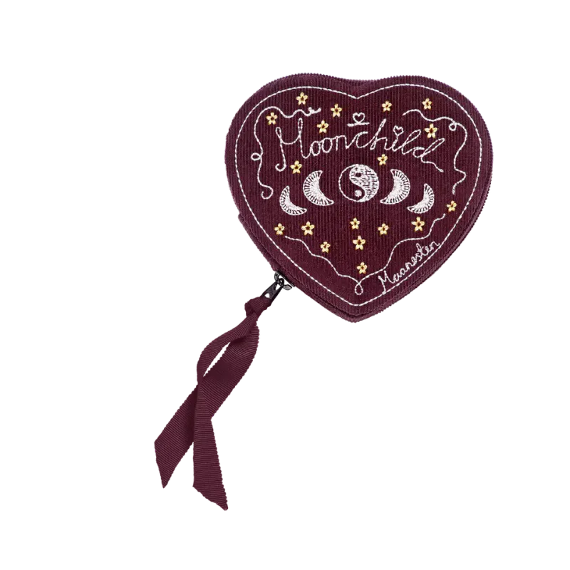 Maanesten Hjerteboks Maroon