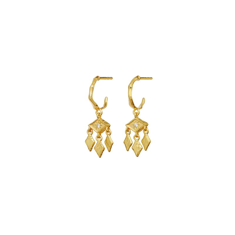 Maanesten Edwina Øredobber øredobber forgylt