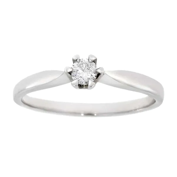 Hovedbilde Viktoria enstensring 0,10 CT ...