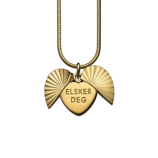 Hovedbilde Hjerteåpner smykke Elsker deg