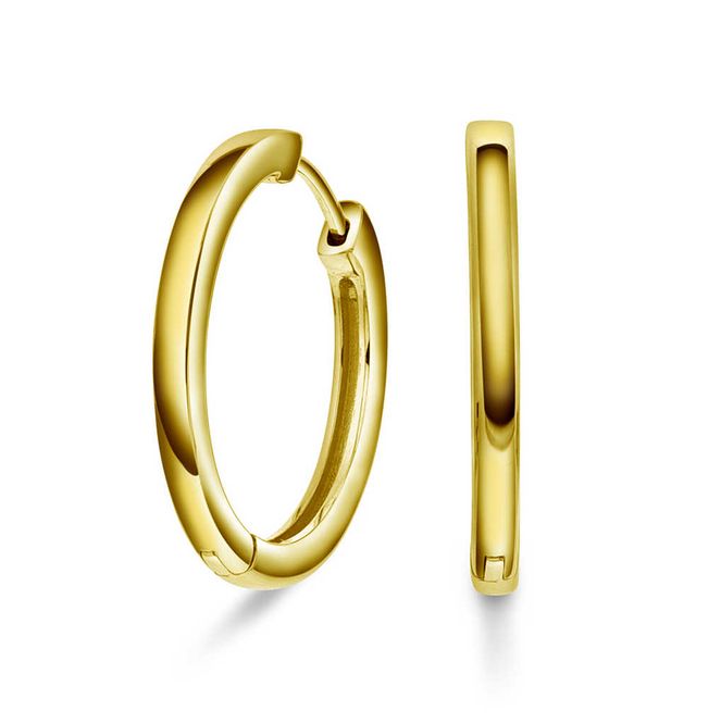 Hovedbilde Nora Mørk forgylt øreringer ...